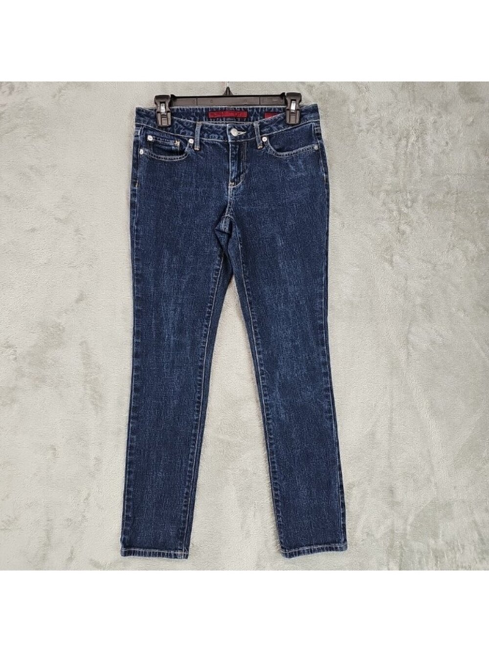 Banana Republic Skinny Jeans Womens 2P Blue Med Wash Low Rise Stretch Denim